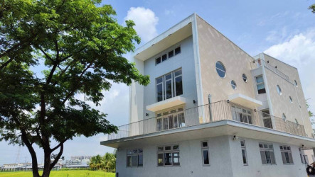屏東新園鄉立圖書館落成啟用 新地標露台書香伴稻浪