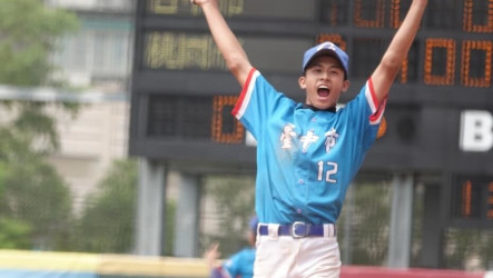 陽信盃青少棒台中陳昶叡霸氣穩守 到手勝利不放掉