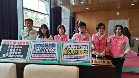 中市中央社宅工地火警誰來督導　議會詢答火爆