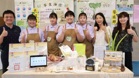 芋頭零廢棄點心　竹市光復高中奪全國專題第2名