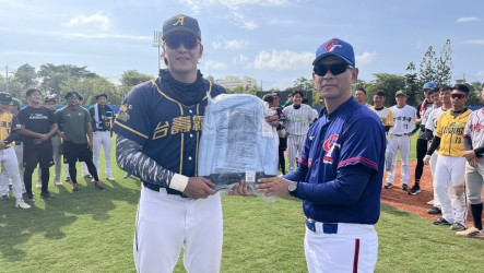 亞運藍白賽陳敏賜2安3打點　林志穎投手MVP