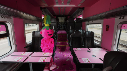 立陶宛推「粉紅湯列車」  為維爾紐斯年度慶典暖身