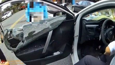 花蓮國中生與母口角竟奪車開走　警破窗攔阻