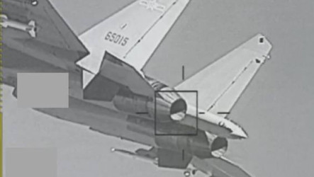中共機艦戰備警巡　國軍公布F-16狙擊手莢艙監控畫面