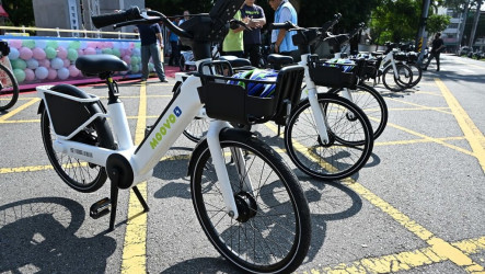 彰化北斗MOOVO公共自行車啟用　首波設8站