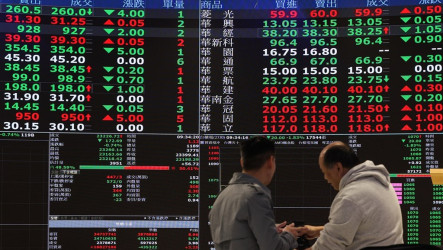 外資減碼466億元連4賣　砍第一金13萬張居首