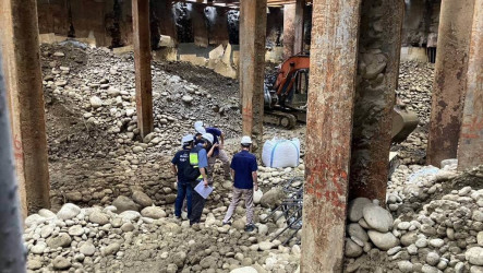 台中西屯潮洋溪遭排入泥水  市府勒令建案停工