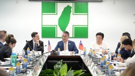 會見美國前官員　徐國勇：中國對台併吞野心從未改變
