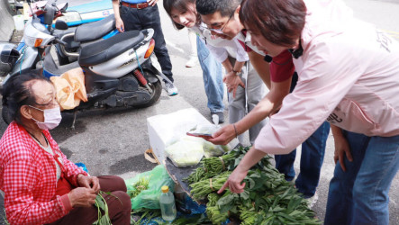 何欣純掃街驚見麻薏　直呼就愛這味台中夏日記憶