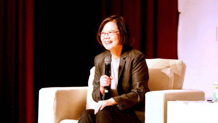 北醫演講　蔡英文：改變從一群人願意聽見彼此開始