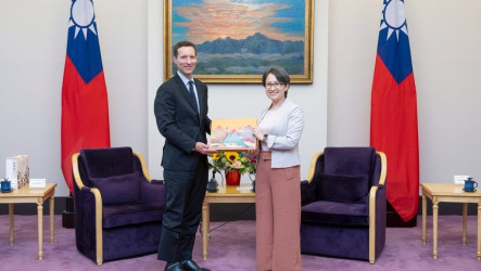 副總統：台美夥伴關係穩固　台灣續強化不對稱戰力