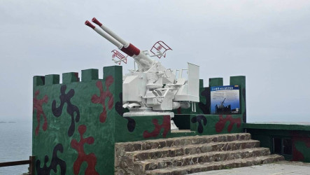 一度無零件可換　馬祖東引三山據點防空砲修復