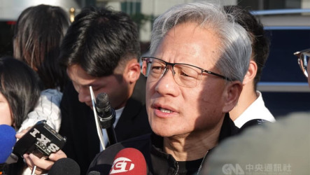 黃仁勳抵台　將拜訪客戶並與魏哲家見面