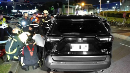 松山機場停車場出入口車禍　行人遭撞送醫不治