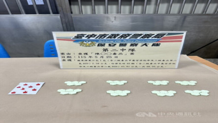 男吸毒開車違停　台中警盤查到果汁包等毒品送辦