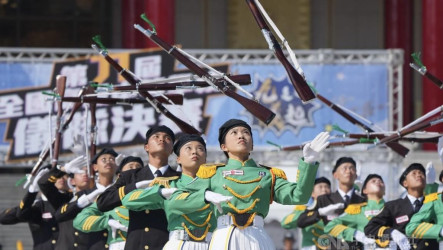 全國高中儀隊決賽　台南港明高中二連霸