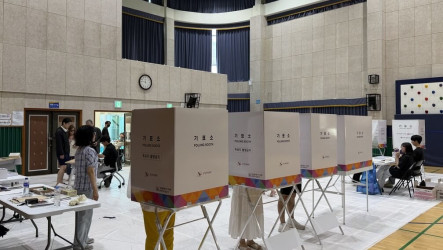 韓國地方選舉晚間起開票　執政黨能否擴大勢力成焦點