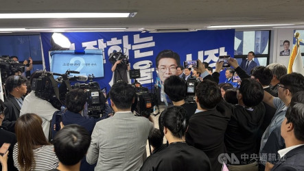 韓國地方選舉出口民調   共同民主黨達11地占上風