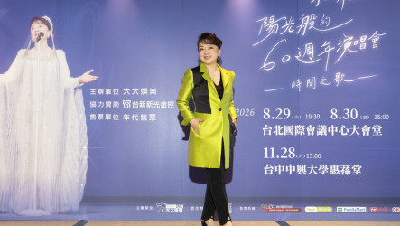 翁倩玉演唱會獻過世母親 盼唱「時間之歌」不落淚
