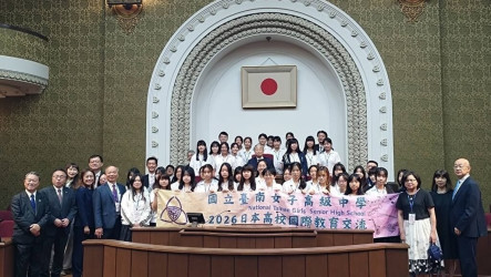 台南女中儀隊赴京都交流　音樂搭橋深化台日青年情誼