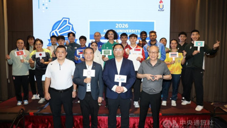 亞洲大學羽球錦標賽6/10登場　國內首次15分賽制
