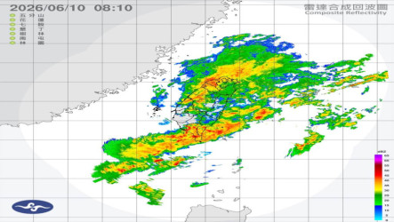 滯留鋒面影響　台東恆春半島高雄與屏東山區防豪雨