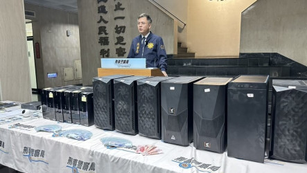 刑事局破台中博弈集團　1年賭資1.3億24人遭訴