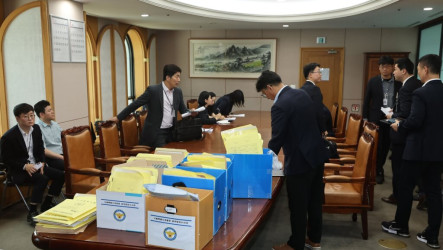 韓國選票不足 檢警聯合搜查本部搜索扣押選管會