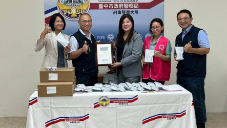台中警9天查獲108件毒駕 民團捐快篩試劑
