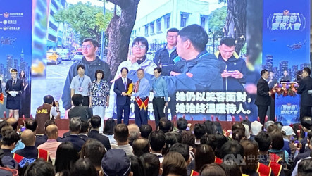 出席警察節慶祝大會　賴總統：全力打擊毒品犯罪