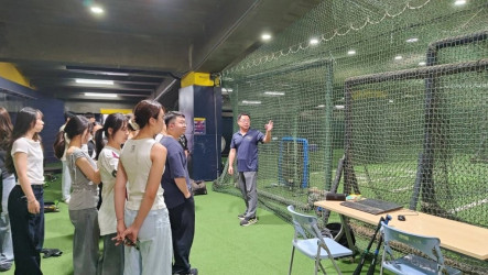 中山醫大生訪棒球場 國家隊防護員分享傷害防護經驗