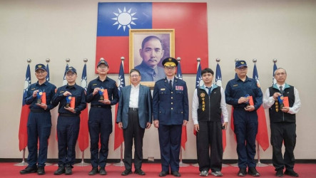 竹縣警察節表揚績優員警　警局續推獎勵機制振士氣