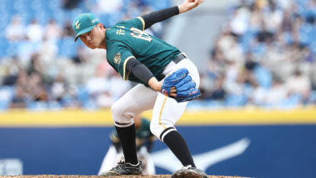 黃子鵬93球無四死球完封勝　率雄鷹擊敗悍將