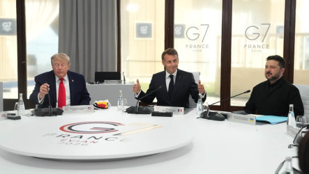 G7重新聚焦烏克蘭戰爭　川普暗示很快將恢復俄油制裁