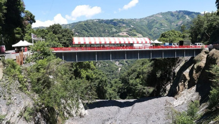 南投仁愛鄉平靜橋災損 重建為都達橋交通更便利