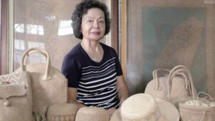 藺草編工藝師朱周貴春辭世 文化部將頒贈旌揚狀