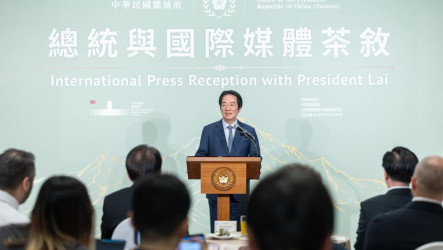 賴總統與國際媒體茶敘　讓世界看見真實民主的台灣