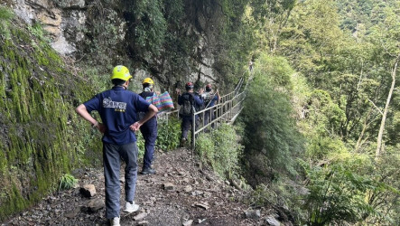 阿里山登山客滑落邊坡　消防救出送醫不治