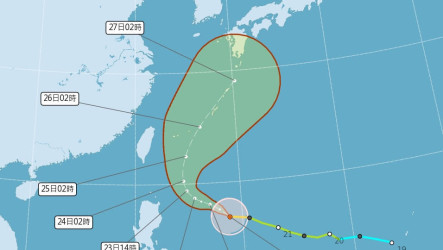 吳德榮：颱風米克拉北轉路徑　與台保持安全距離