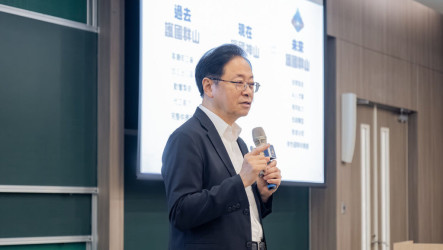 張善政談護國群山　勉勵青年以AI打造台灣智慧力