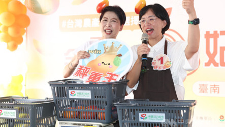 陳亭妃新北行銷芒果　和蘇巧慧合體喊女力聯手