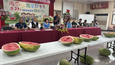 竹縣新豐西瓜節6/27登場　推廣在地鮮甜瓜果