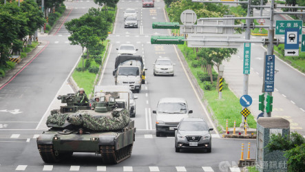 立即備戰操演　M1A2T首度參與、進駐戰術位置