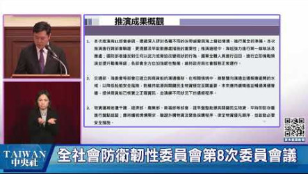 總統：周邊海域假執法真擴張　中國是現狀破壞者