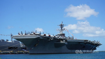 羅斯福號航空母艦外號「大棒」　扛環太軍演指揮中樞