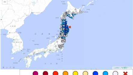 日本岩手縣外海規模6.1地震　多地有感、無海嘯風險