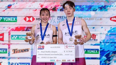 BWF美國羽球賽　混雙劉廣珩、許尹鏸合作4場就奪冠