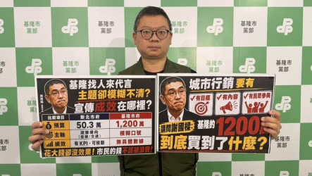 綠批安心亞年度千萬代言費　基市：不到科目1/4