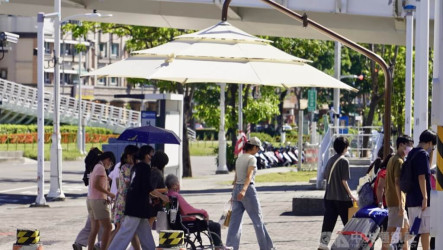 10縣市3日防高溫　颱風巴威估週末成強颱
