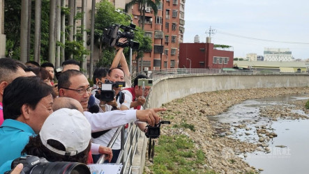 防汛視察　侯友宜：歡樂耶誕城擴大五股垃圾山舉辦